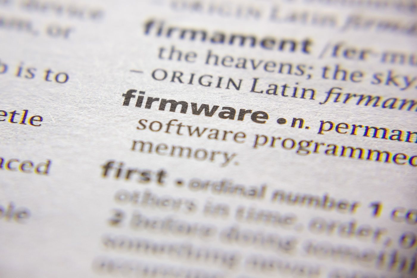 Firmware definition newspaper